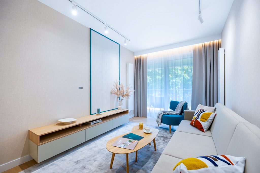 designerski salon w ekskluzywnym apartamencie do sprzedaży Gdańsk