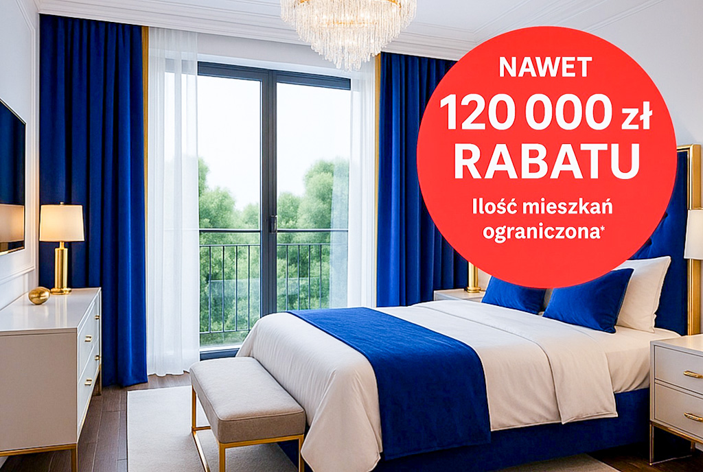 kameralna sypialnia w luksusowym apartamencie na sprzedaż Gdańsk