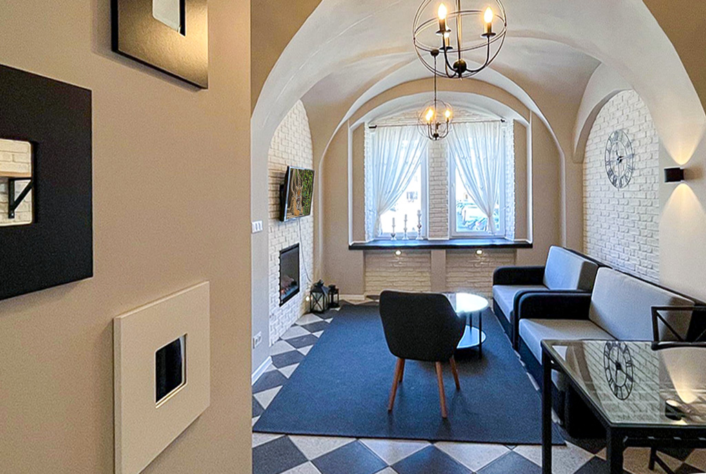 wytworne wnętrze ekskluzywnego apartamentu na sprzedaż Kłodzko (okolice)