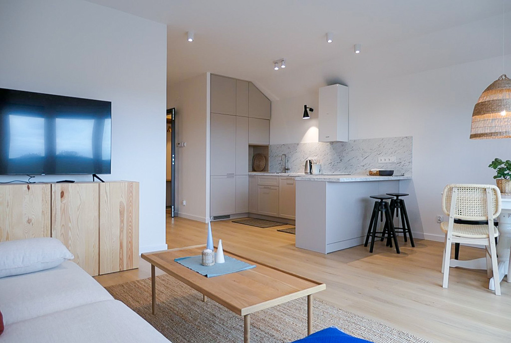 prestiżowy salon w luksusowym apartamencie do wynajmu Kwidzyn
