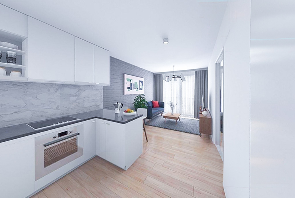 nowoczesne wnętrze ekskluzywnego apartamentu do sprzedaży Gdańsk