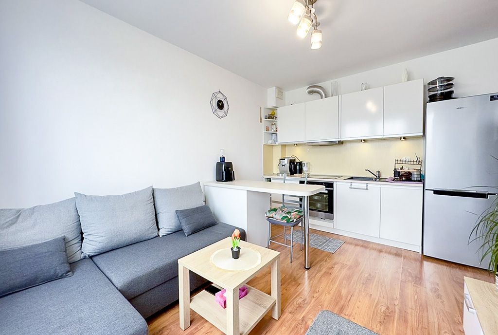 nowoczesna kuchnia w luksusowym apartamencie na sprzedaż Gdynia okolice