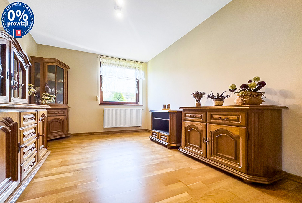 elegancki salon w luksusowej willi na sprzedaż Katowice (okolice)