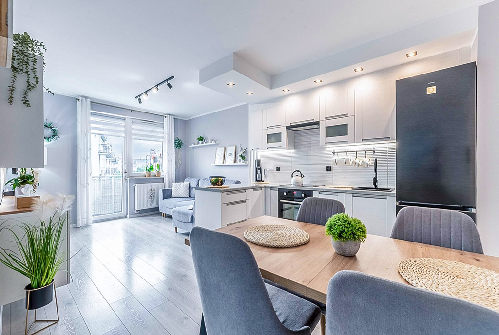 nowoczesne wnętrze ekskluzywnego apartamentu do sprzedaży Gdynia okolice