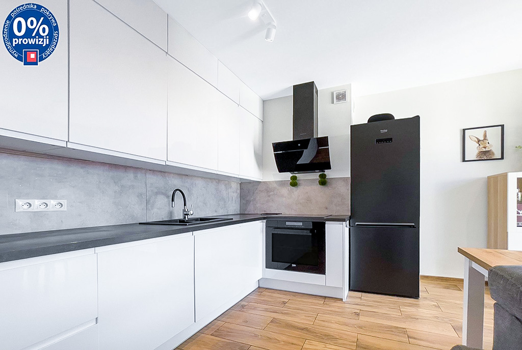 komfortowa kuchnia w luksusowym apartamencie na sprzedaż Katowice okolice