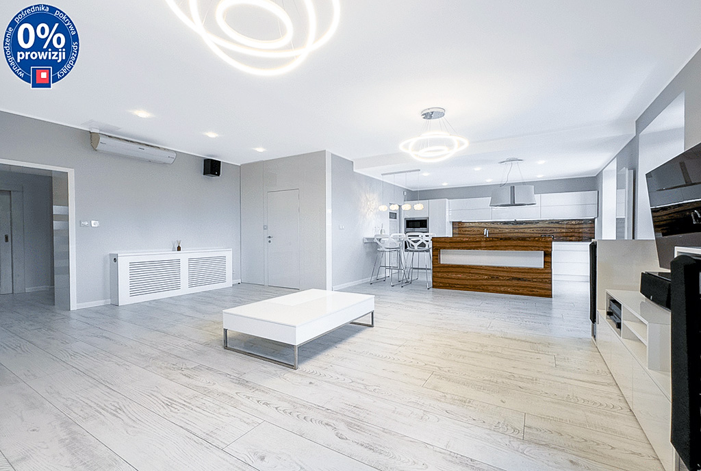 imponująca kuchnia w luksusowym apartamencie na sprzedaż Katowice okolice