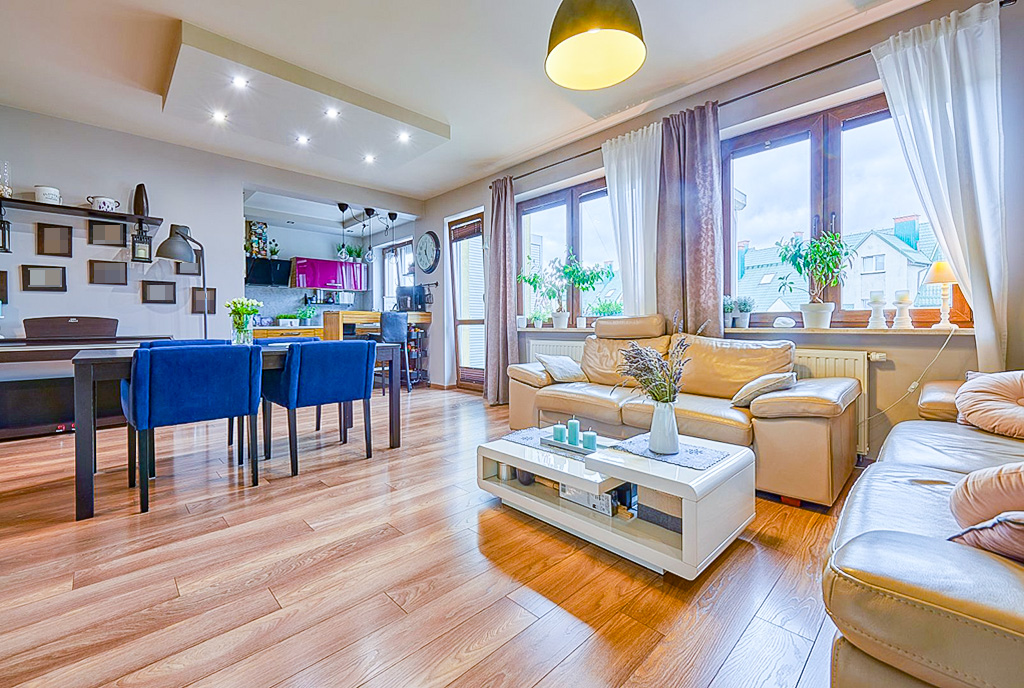 designerski salon w ekskluzywnym apartamencie do sprzedaży Kielce