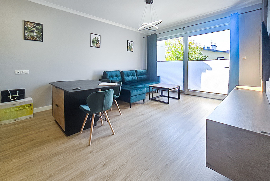 fragment pokoju gościnnego luksusowym apartamencie do wynajmu Bielsko-Biała okolice