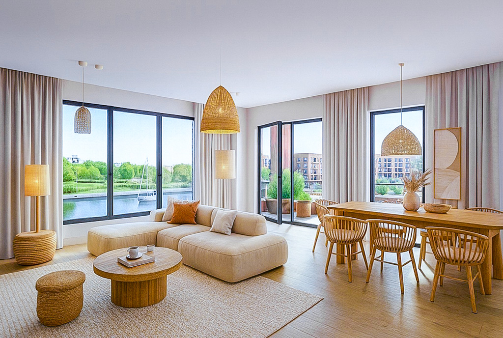 imponnujące wnętrze ekskluzywnego apartamentu do sprzedaży Gdańsk