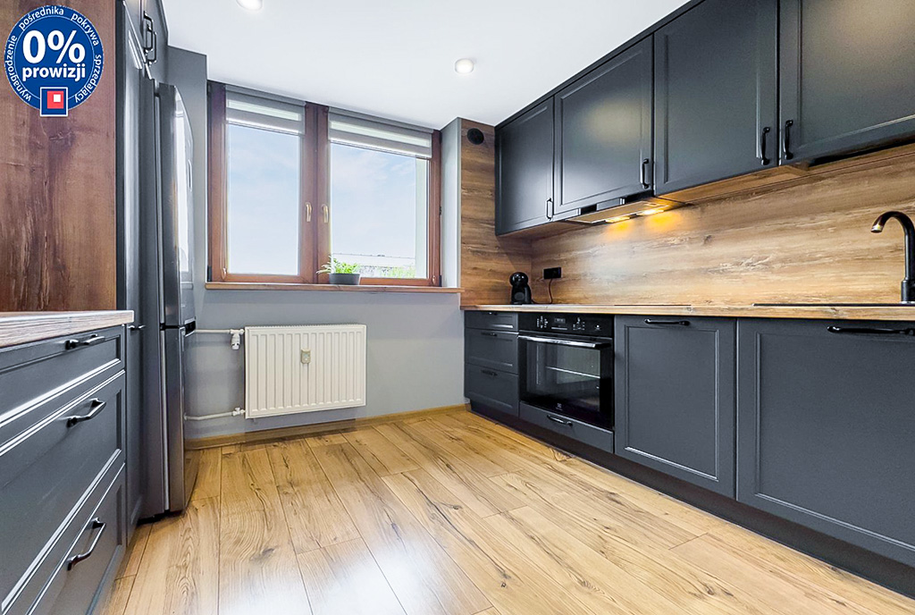 imponująca kuchnia w luksusowym apartamencie na sprzedaż Katowice okolice