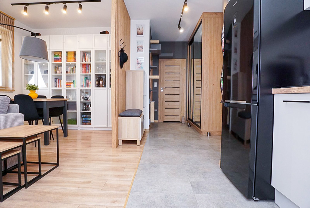 komfortowo zaaranżowane wnętrze luksusowego apartamentu na sprzedaż Piotrków Trybunalski