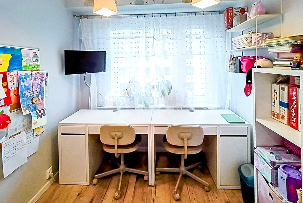 jedno z pomieszczeń w luksusowym apartamencie na sprzedaż Szczecin