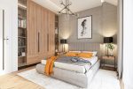 fragment sypialni w luksusowym apartamencie na sprzedaż Wrocław okolice