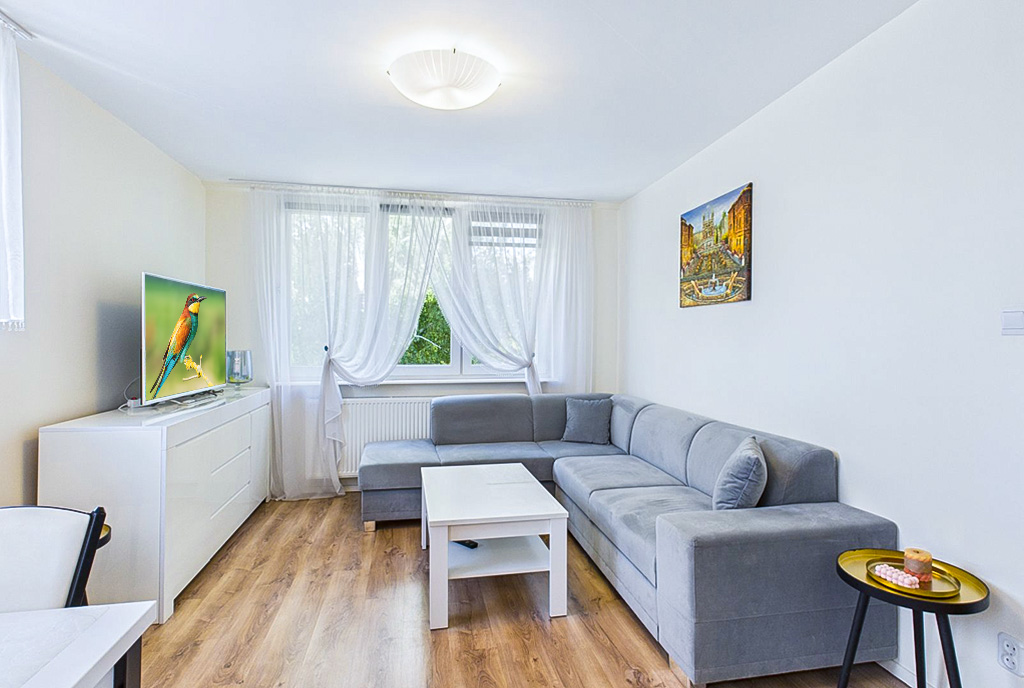 elegancki salon w ekskluzywnym apartamencie do sprzedaży Zielona Góra okolice