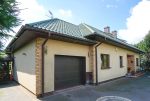 frontowa elewacja ekskluzywnej willi na sprzedaż Konin okolice