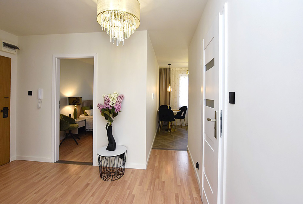 fragment wnętrza w luksusowym apartamencie na sprzedaż Inowrocław