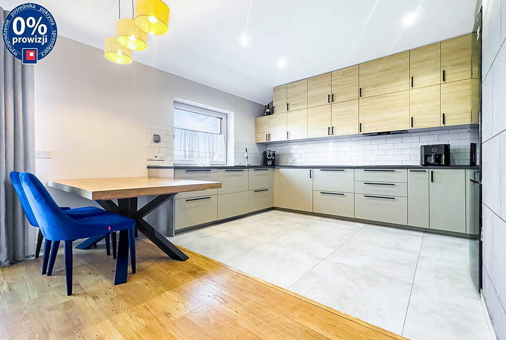 imponująca kuchnia w luksusowym apartamencie na sprzedaż Katowice okolice