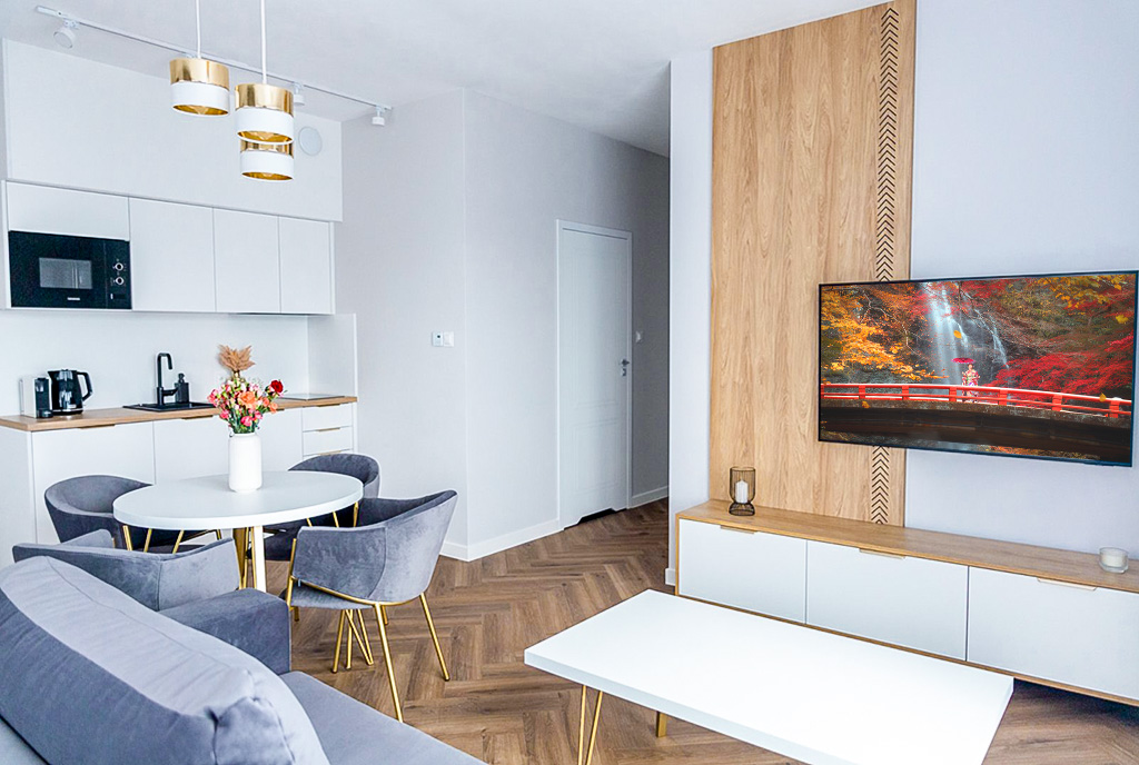 nowoczesne wnętrze ekskluzywnego apartamentu do sprzedaży Kłodzko okolice