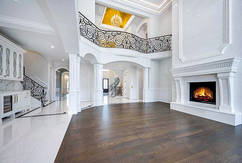 okazałe wnętrze luksusowej willi na sprzedaż Illinois (Stany Zjednoczone Ameryki)
