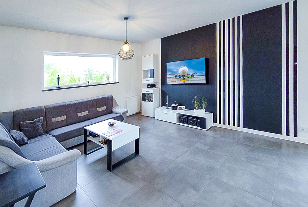 imponujący salon w ekskluzywnej willi do sprzedaży Zielona Góra okolice