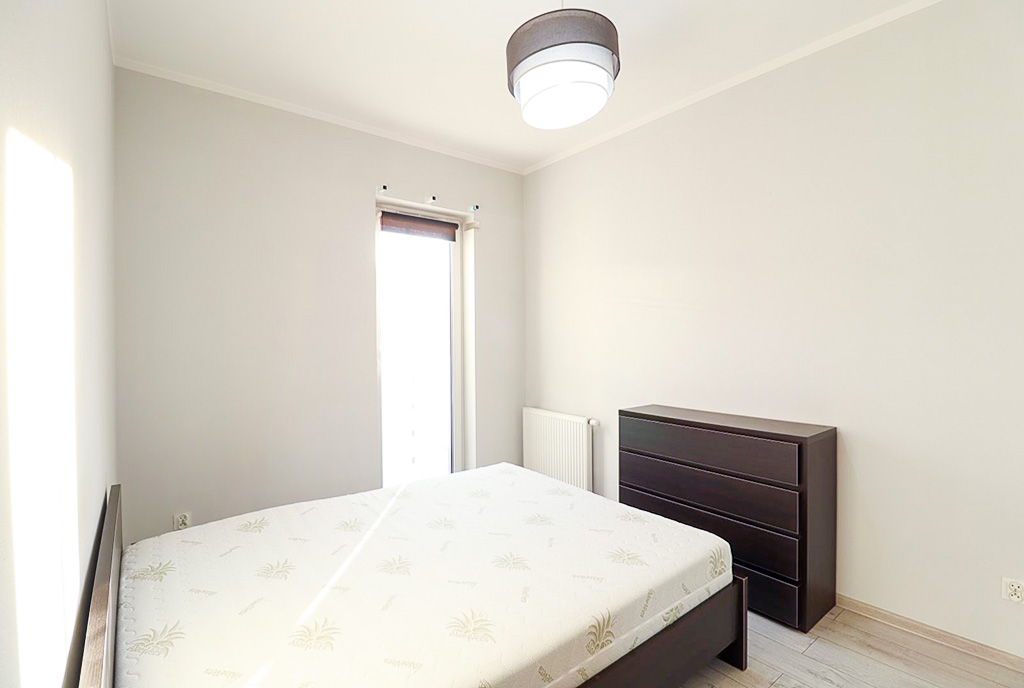 fragment sypialni w ekskluzywnym apartamencie na wynajem Słupsk