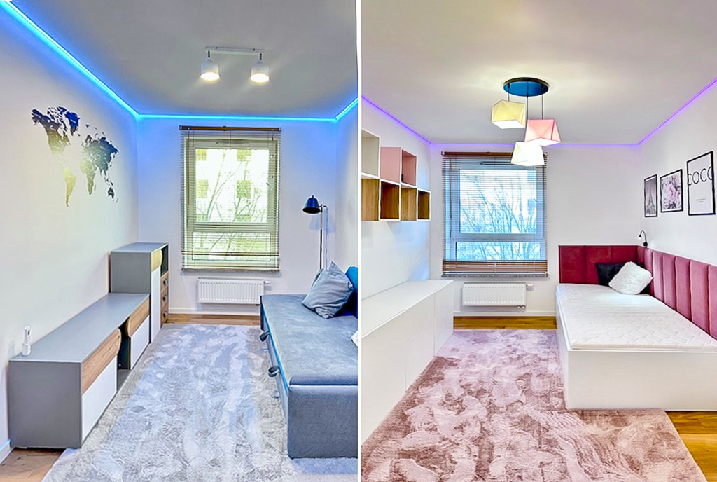 dwa pozostałe pokoje w luksusowym apartamencie na sprzedaż Mazury