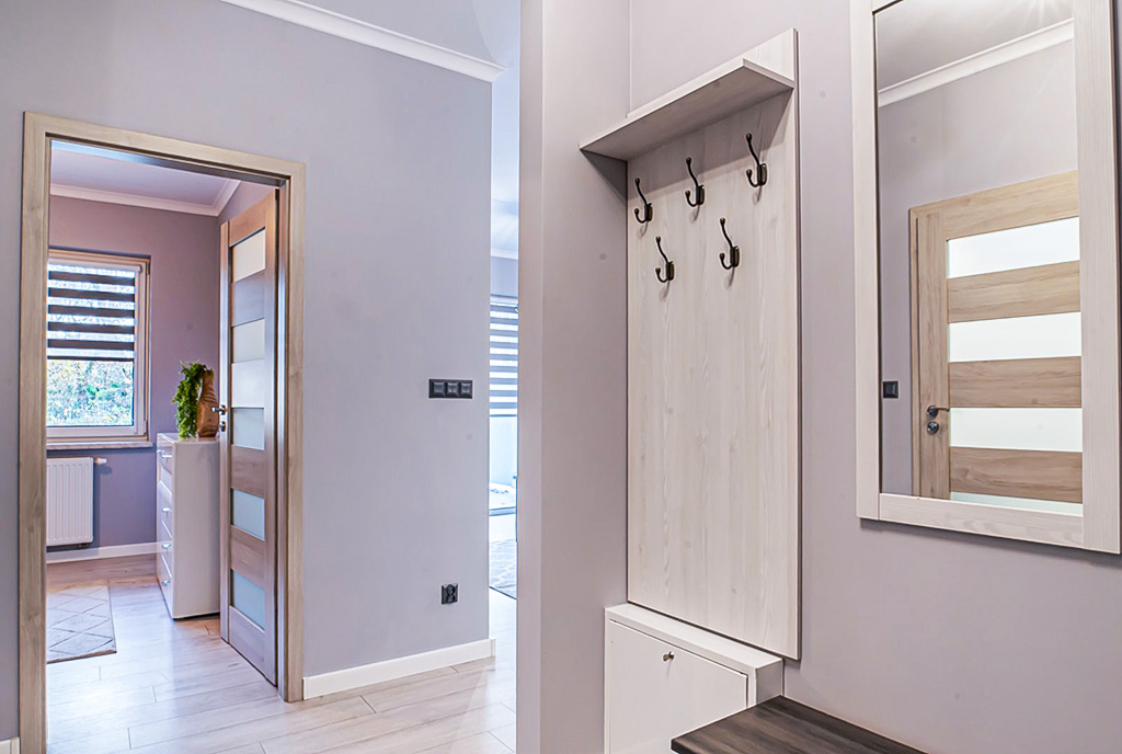 praktyczny rozkład pokoi i pomieszczeń w ekskluzywnym apartamencie na wynajem Bolesławiec