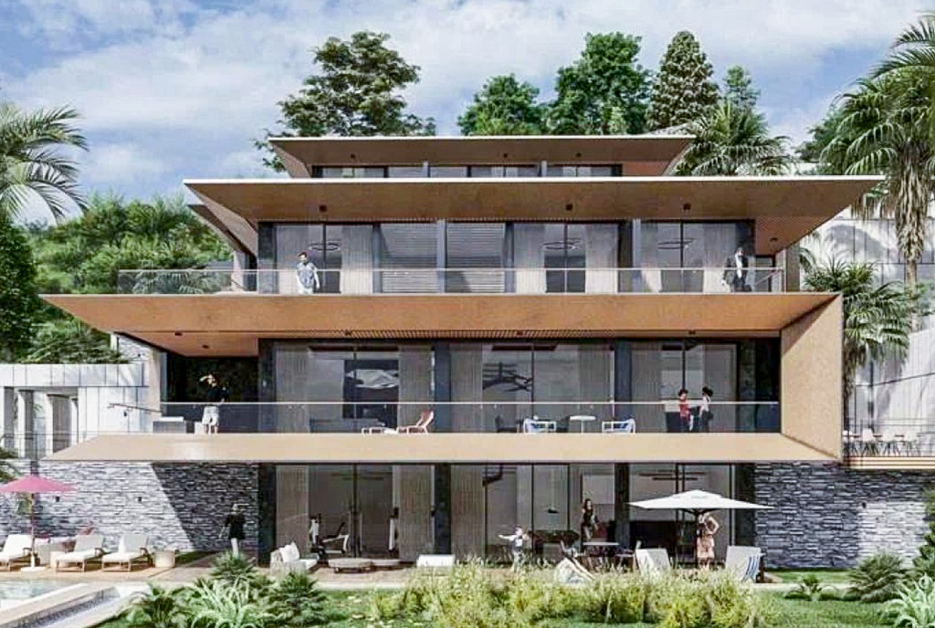nowoczesna architektura ekskluzywnej willi na sprzedaż Turcja Alanya