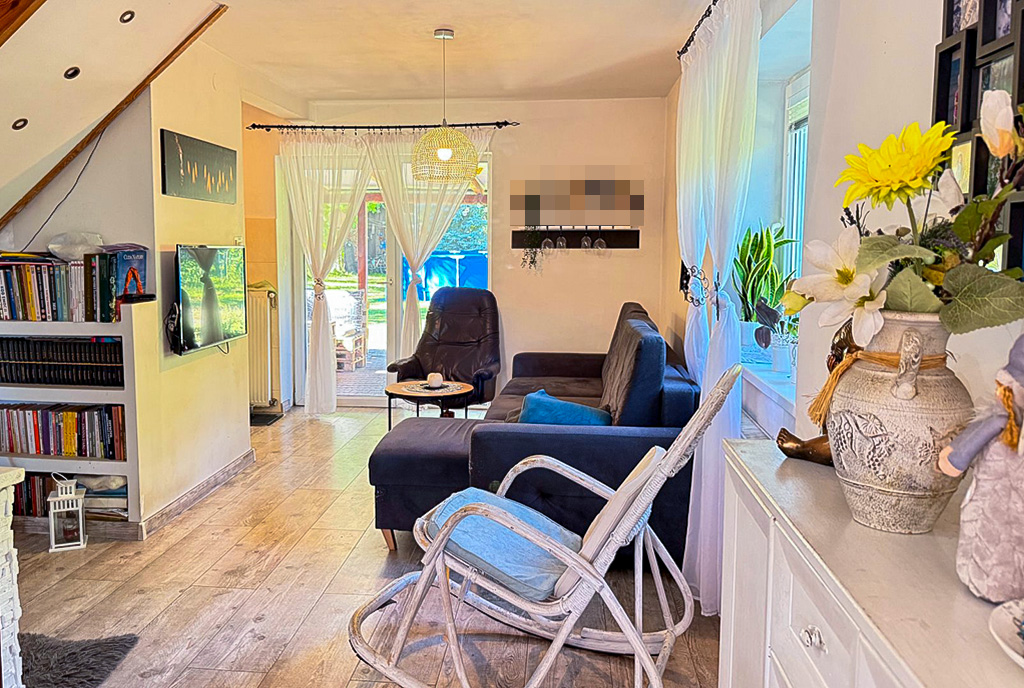 elegancki salon w luksusowej willi na sprzedaż Wrocław okolice