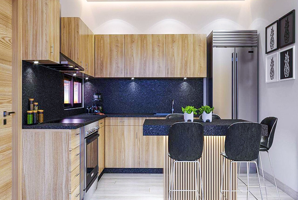 zbliżenie na aneks kuchenny w ekskluzywnym apartamencie na sprzedaż Dominikana Bavaro