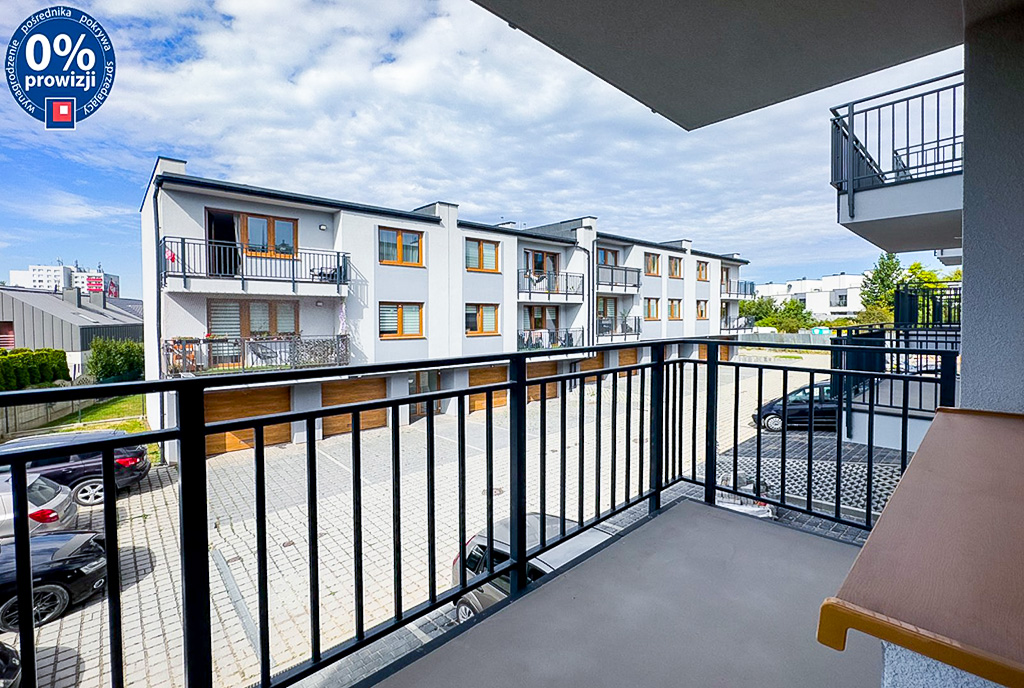 widokowy balkon przy ekskluzywnym apartamencie na sprzedaż Katowice okolice