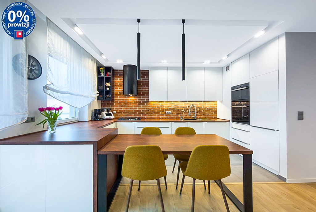 designerska kuchnia w luksusowym apartamencie na sprzedaż Katowice okolice