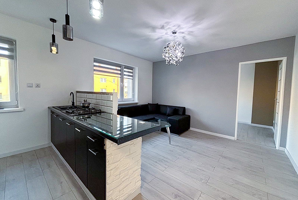 gustowna aranżacja wnętrza ekskluzywnego apartamentu na sprzedaż Szczecin
