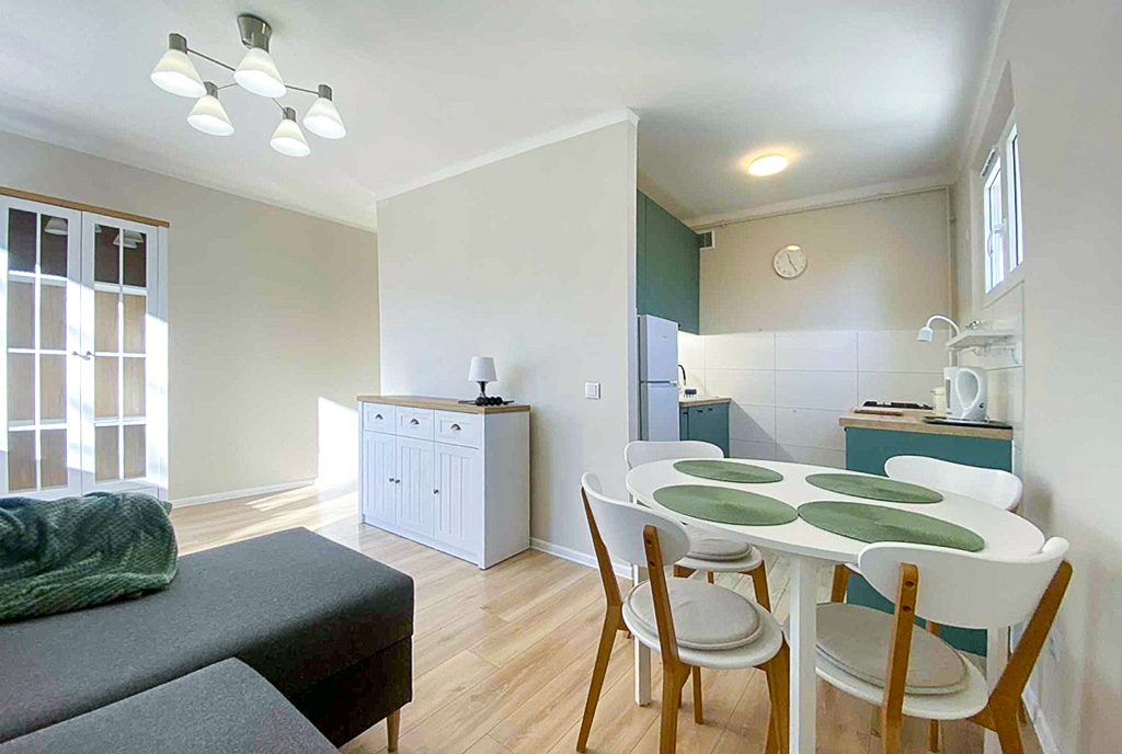 estetycznie zaaranżowane wnętrze ekskluzywnego apartamentu do wynajęcia Częstochowa