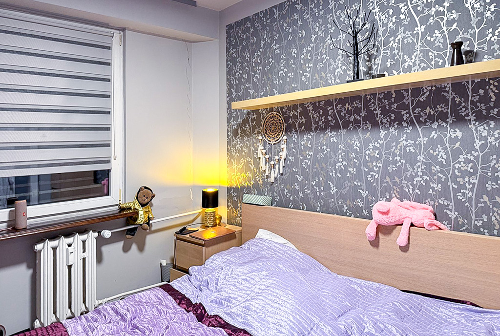 imponująca saypialnai w ekskluzywnym apartamencie na sprzedaż Kraków okolice