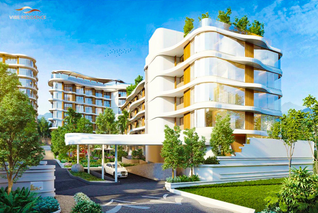 wjazd na osiedle, gdzie mieści się luksusowy apartament na sprzedaż Tajlandia Karon