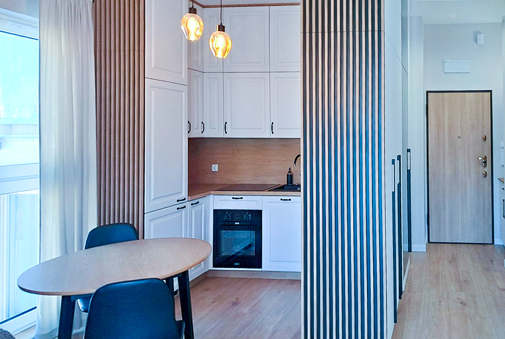 nowoczesna kuchnia w luksusowym apartamencie na sprzedaż Toruń okolice