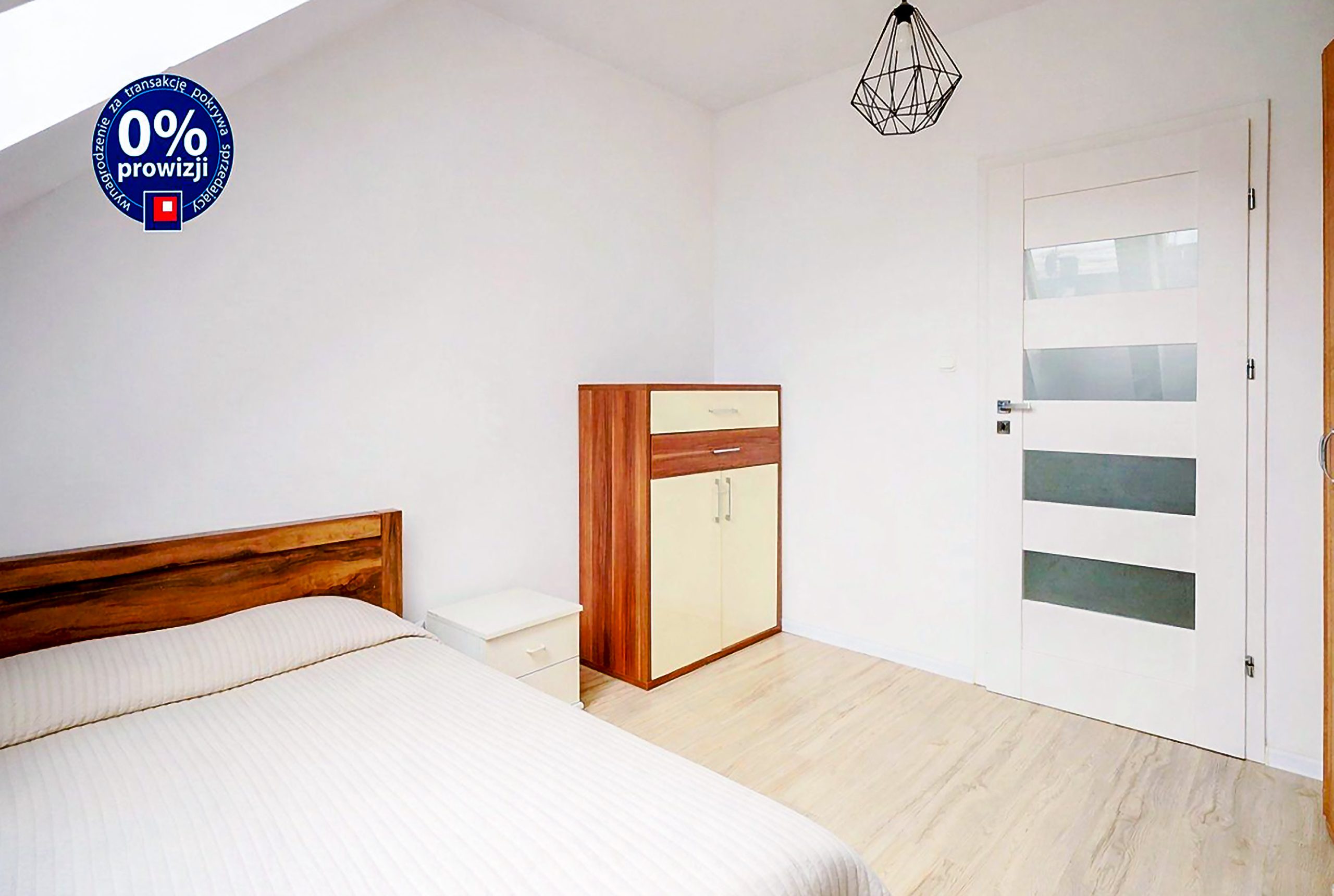 kameralna sypialnia w ekskluzywnym apartamencie na sprzedaż Wrocław okolice