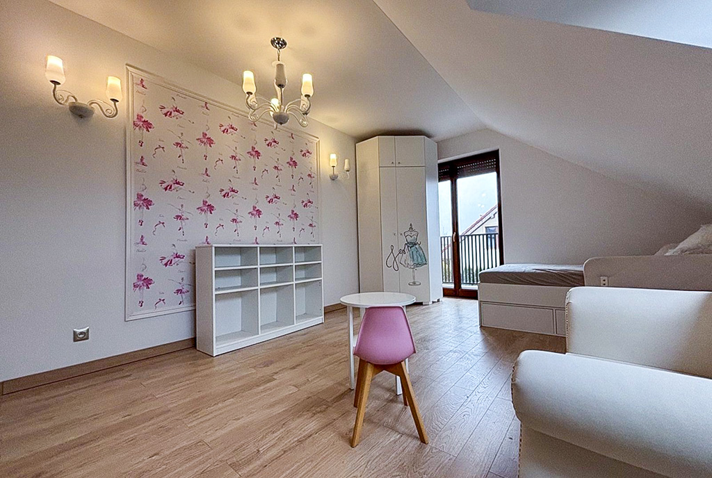 przytulny pokój w ekskluzywnej willi na wynajem Szczecin