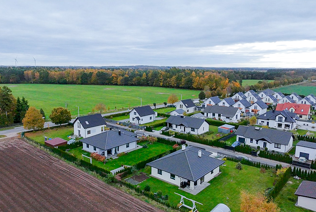 malownicza lokalizacja ekskluzywnej willi na sprzedaż Słupsk okolice