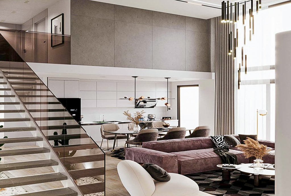 nowoczesny projekt ekskluzywnego apartamentu do sprzedaży Cypr Tatlisu Esentepe