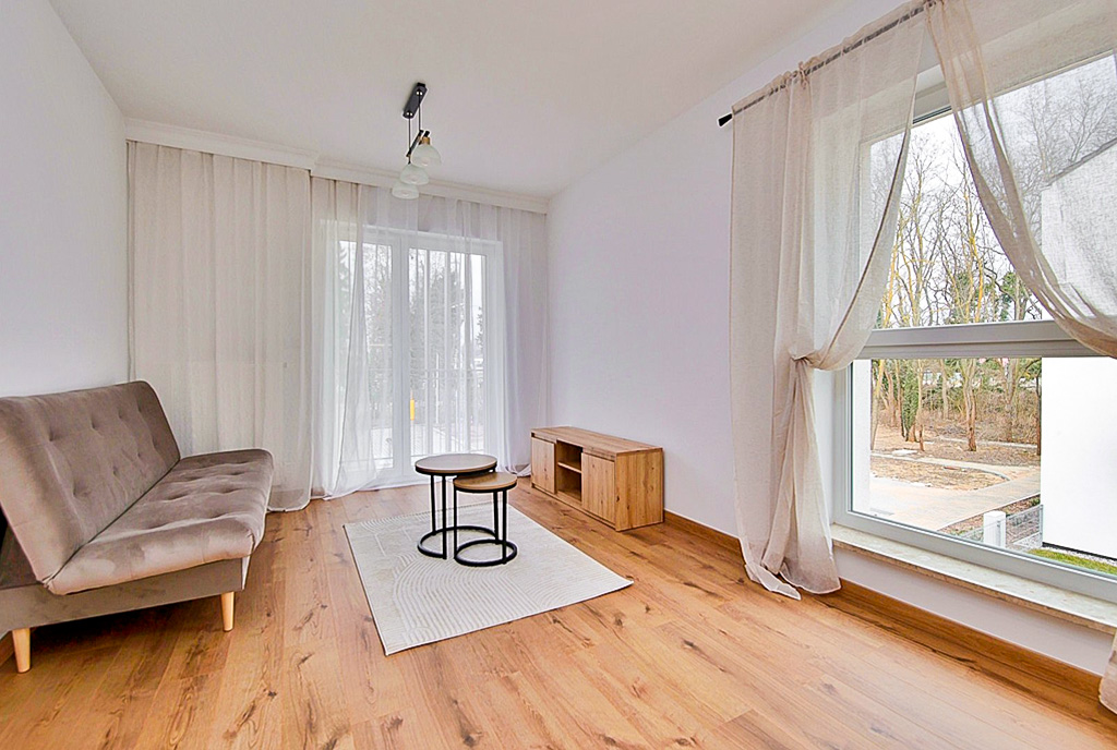 słoneczne wnętrze ekskluzywnego apartamentu do sprzedaży Gorzów Wielkopolski