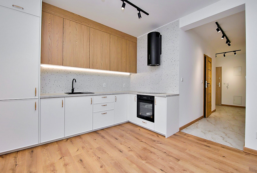 nowoczesna kuchnia w luksusowym apartamencie na sprzedaż Gorzów Wielkopolski