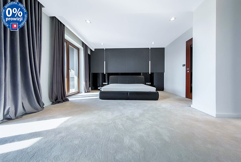 kameralna sypialnia w ekskluzywnym apartamencie na sprzedaż Katowice okolice