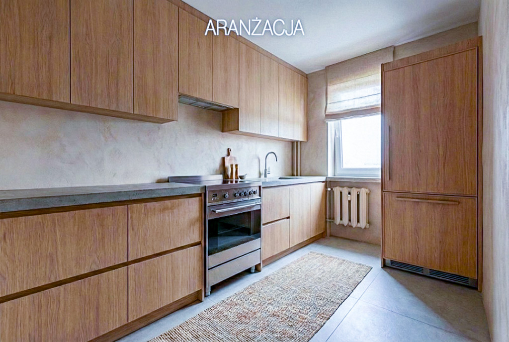 fragment kuchni w ekskluzywnym apartamencie na sprzedaż Katowice okolice
