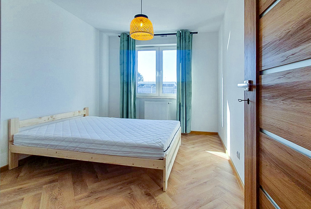 zadbana sypialnia w ekskluzywnym apartamencie n wynajem Kwidzyn