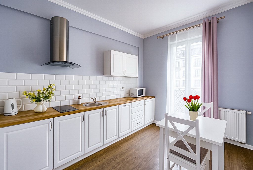 gustowna kuchnia w ekskluzywnym apartamencie na sprzedaż Białystok