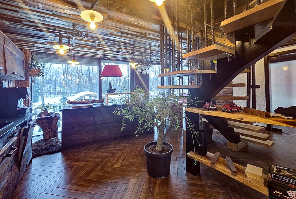 2-poziomowe wnętrze ekskluzywnego apartamentu na sprzedaż Bielsko-Biała okolice