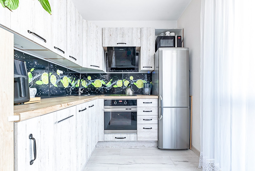 imponująca kuchnia w luksusowym apartamencie na sprzedaż Gdynia okolice