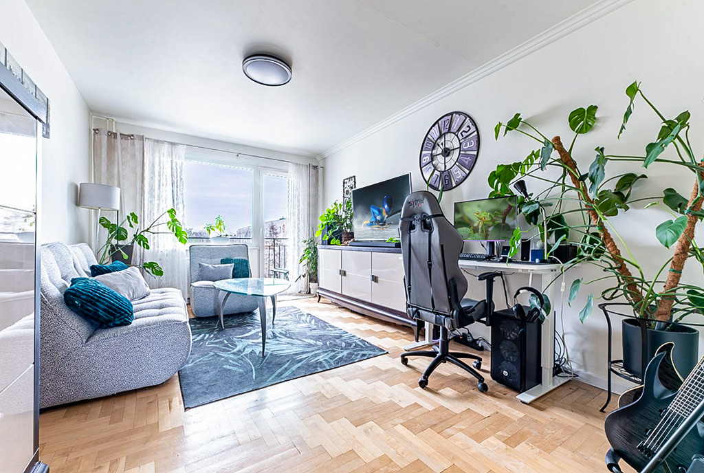 komfortowy pokój gościnny w ekskluzywnym apartamencie do sprzedaży Gdynia okolice